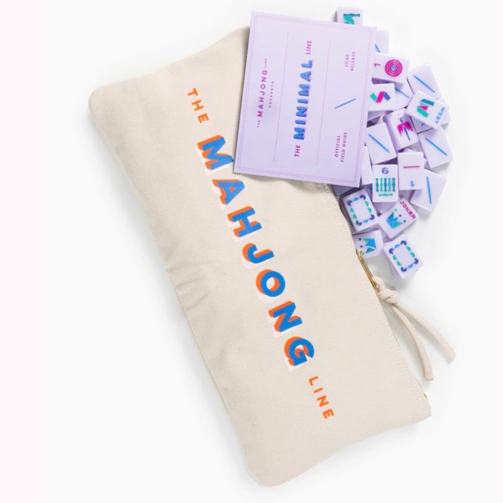THE MAHJONG LINE: LILAC TILES AND PLAYING MAT